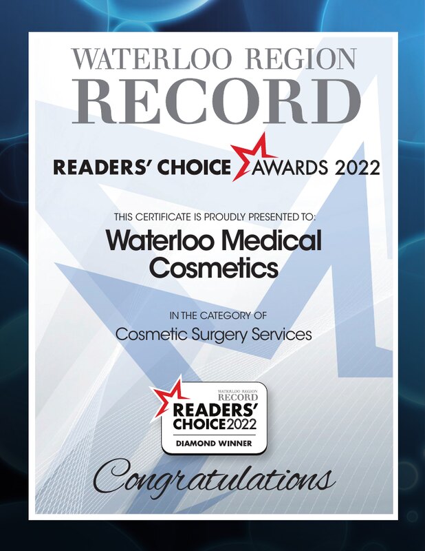 Readers' Choice 2022 certificate — Cosmetic Surgery Services